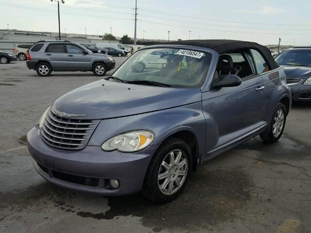 3C3JY45X17T585652 - 2007 CHRYSLER PT CRUISER PURPLE photo 2