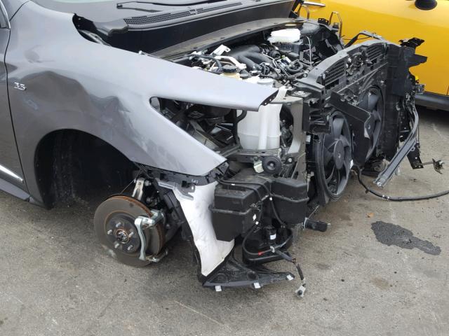 5N1DL0MN9JC532891 - 2018 INFINITI QX60 GRAY photo 9