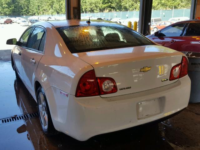1G1ZB5EU5BF273647 - 2011 CHEVROLET MALIBU LS WHITE photo 3