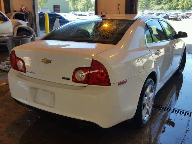 1G1ZB5EU5BF273647 - 2011 CHEVROLET MALIBU LS WHITE photo 4