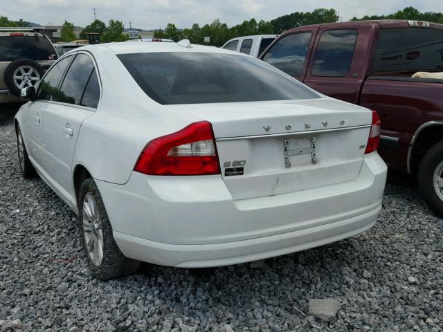 YV1AS982X91104490 - 2009 VOLVO S80 3.2 WHITE photo 3