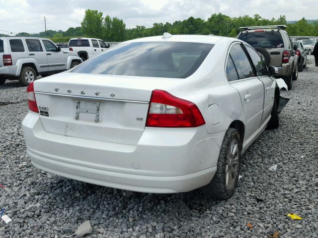 YV1AS982X91104490 - 2009 VOLVO S80 3.2 WHITE photo 4