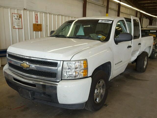 3GCPCSEA3BG227765 - 2011 CHEVROLET SILVERADO WHITE photo 2