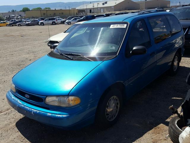 2FMDA5148SBC55912 - 1995 FORD WINDSTAR W TEAL photo 2