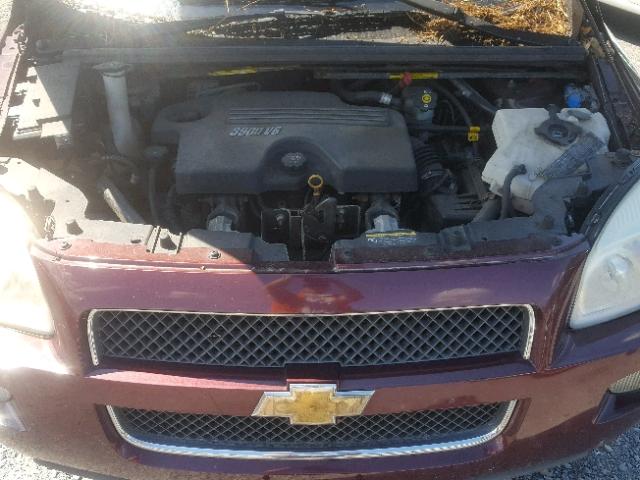1GNDV23W88D205043 - 2008 CHEVROLET UPLANDER L 勃艮第红 照片 7