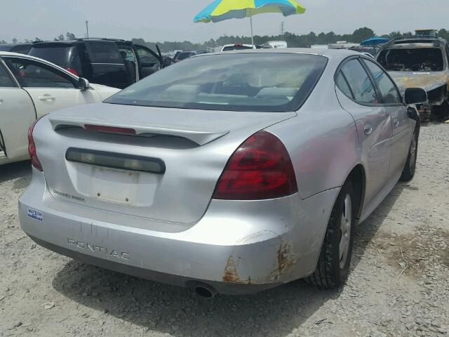 2G2WP542751203756 - 2005 PONTIAC GRAND PRIX SILVER photo 4