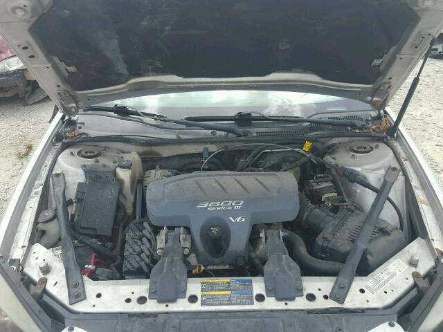 2G2WP542751203756 - 2005 PONTIAC GRAND PRIX SILVER photo 7