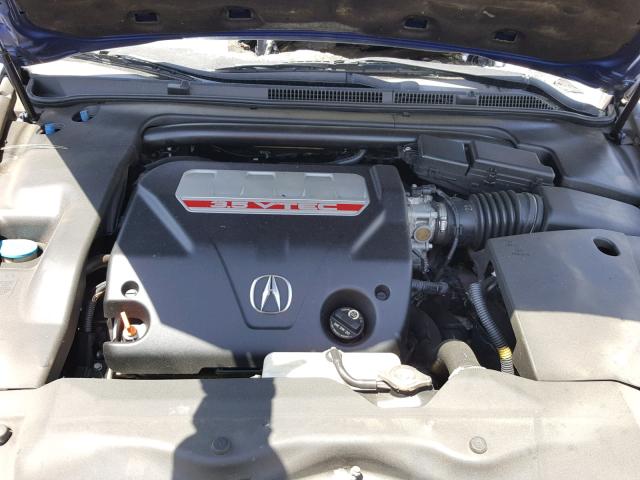 19UUA76568A006290 - 2008 ACURA TL TYPE S BLUE photo 7