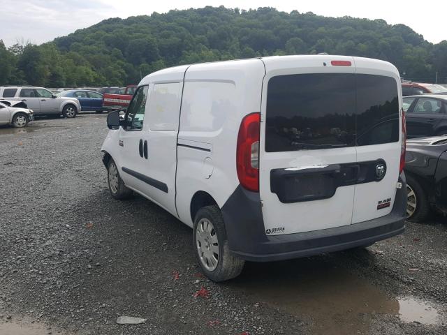 ZFBERFAT0F6951332 - 2015 RAM PROMASTER 白色 照片 3