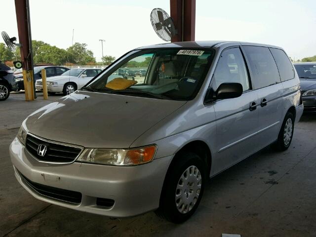 5FNRL18574B079260 - 2004 HONDA ODYSSEY LX SILVER photo 2