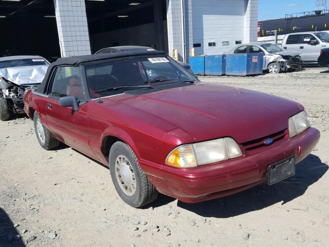 1FACP44M1PF170281 - 1993 FORD MUSTANG LX RED photo 1