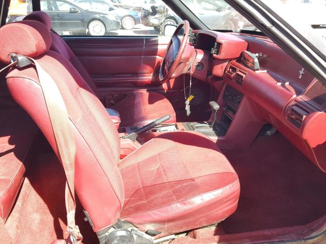 1FACP44M1PF170281 - 1993 FORD MUSTANG LX RED photo 5