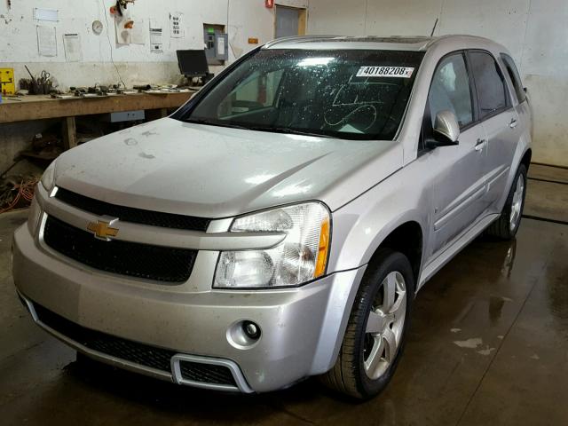 2CNDL937686301361 - 2008 CHEVROLET EQUINOX SP SILVER photo 2