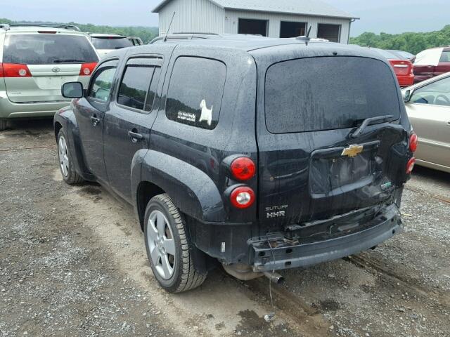 3GNBAAFW6BS581790 - 2011 CHEVROLET HHR LS BLACK photo 3