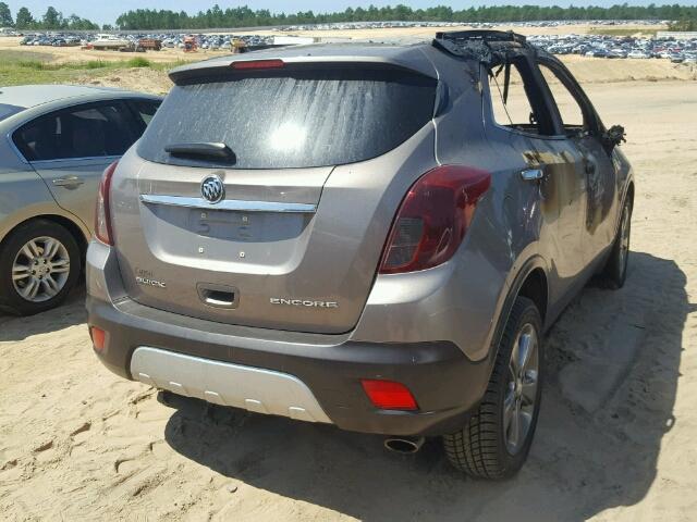 KL4CJASB7EB746269 - 2014 BUICK ENCORE BURN photo 4