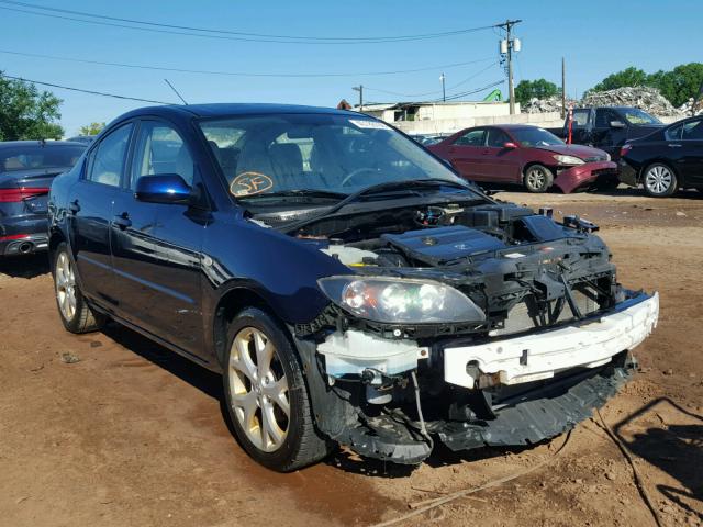 JM1BK32G691241860 - 2009 MAZDA 3 I BLUE photo 1