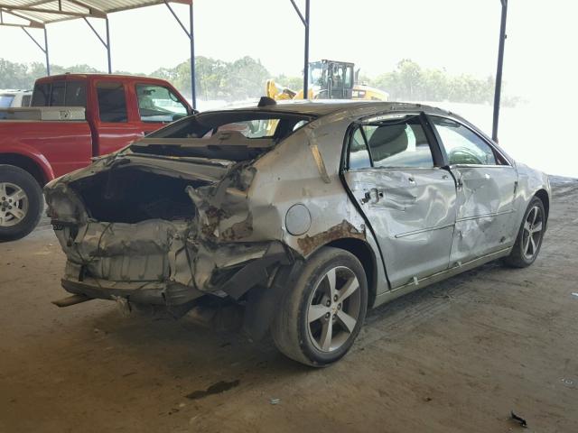 1G1ZC5E04CF127784 - 2012 CHEVROLET MALIBU 1LT ვერცხლისფერი ფოტო 4