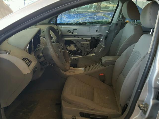 1G1ZC5E04CF127784 - 2012 CHEVROLET MALIBU 1LT ვერცხლისფერი ფოტო 5