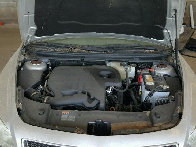 1G1ZC5E04CF127784 - 2012 CHEVROLET MALIBU 1LT ვერცხლისფერი ფოტო 7