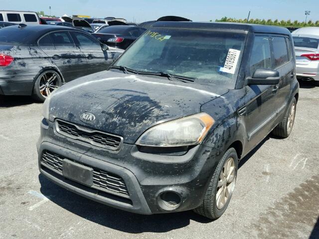 KNDJT2A69D7514078 - 2013 KIA SOUL + BLACK photo 2