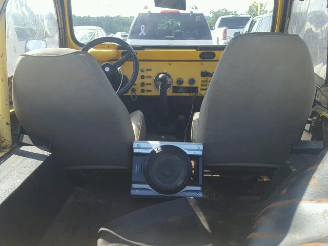 J8F93EA033032 - 1978 JEEP CJ-7 YELLOW photo 6