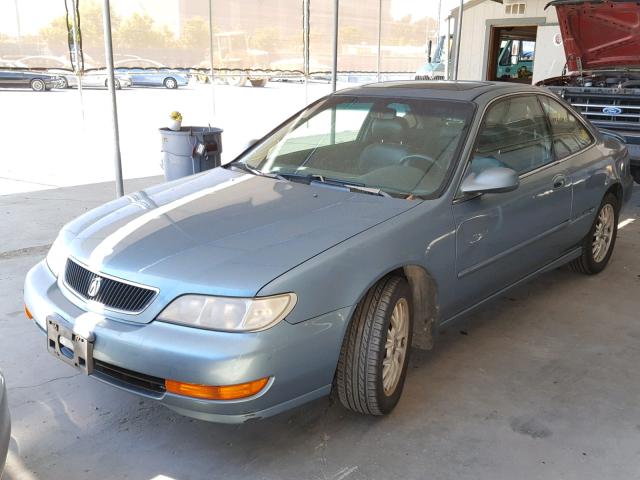 19UYA2257XL011138 - 1999 ACURA 3.0CL BLUE photo 2