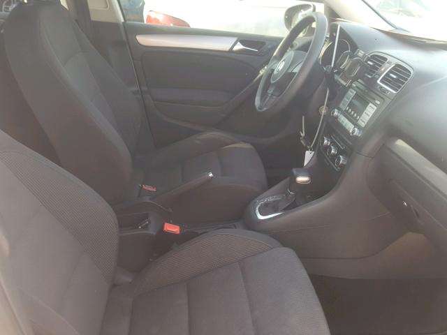 WVWDB7AJ7AW278050 - 2010 VOLKSWAGEN GOLF WHITE photo 5