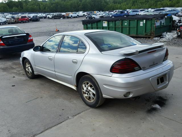 1G2NF52E54M668468 - 2004 PONTIAC GRAND AM S SILVER photo 3