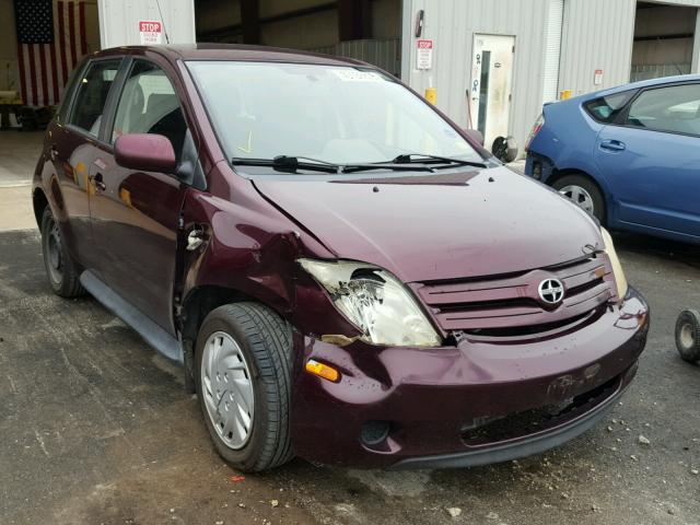 JTKKT624750093215 - 2005 TOYOTA SCION XA ბურგუნდია ფოტო 1