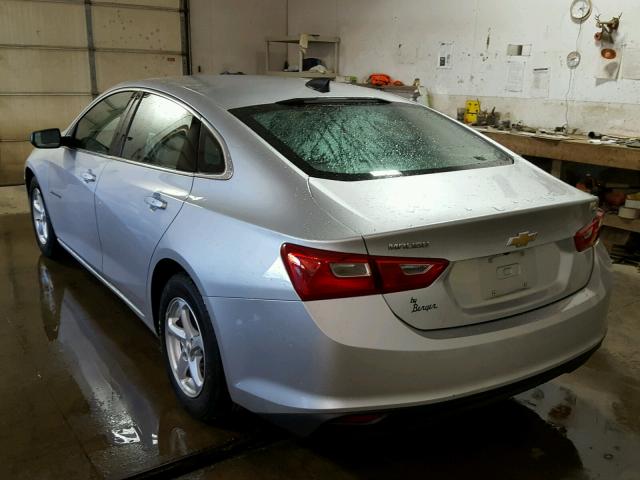 1G1ZB5ST9GF278420 - 2016 CHEVROLET MALIBU LS ვერცხლისფერი ფოტო 3