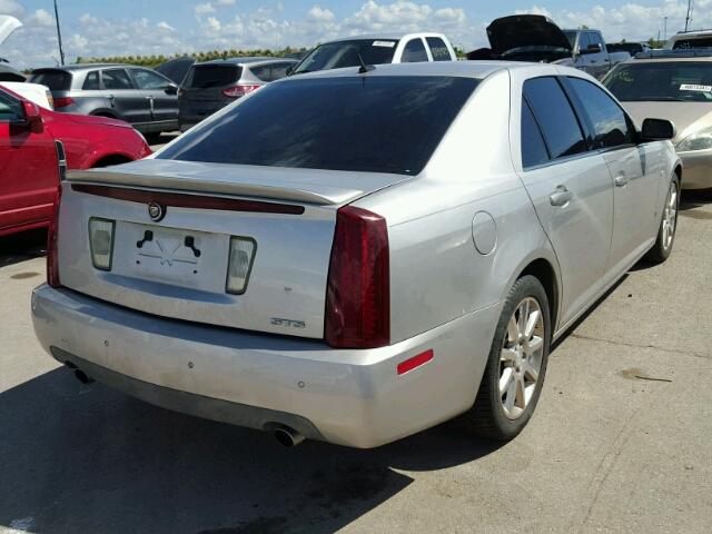 1G6DW677160190327 - 2006 CADILLAC STS SILVER photo 4