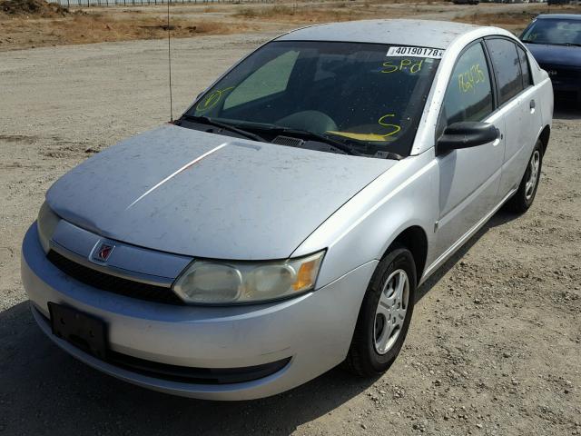 1G8AF52F04Z152955 - 2004 SATURN ION LEVEL SILVER photo 2