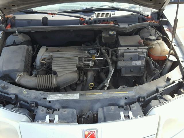 1G8AF52F04Z152955 - 2004 SATURN ION LEVEL SILVER photo 7
