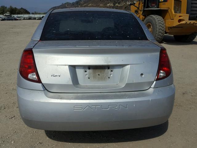 1G8AF52F04Z152955 - 2004 SATURN ION LEVEL SILVER photo 9