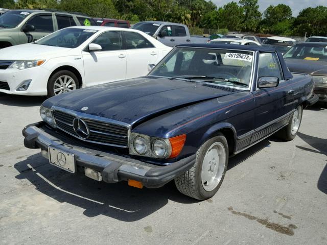 10704412049773 - 1979 MERCEDES-BENZ 450 SL BLUE photo 2