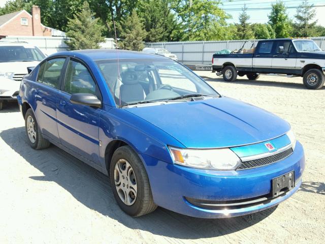 1G8AJ52F14Z190628 - 2004 SATURN ION LEVEL BLUE photo 1