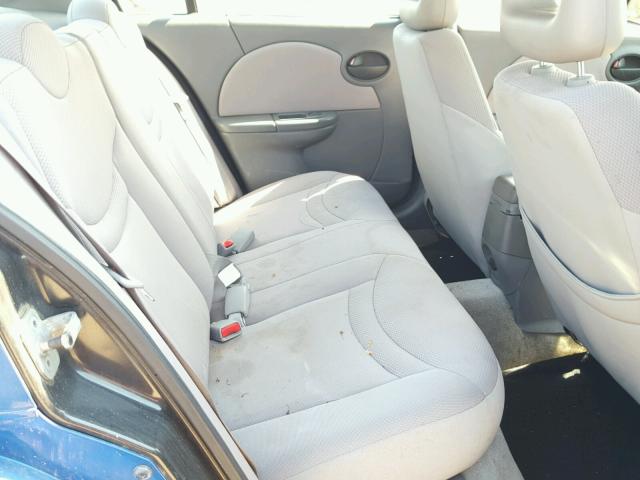 1G8AJ52F14Z190628 - 2004 SATURN ION LEVEL BLUE photo 6