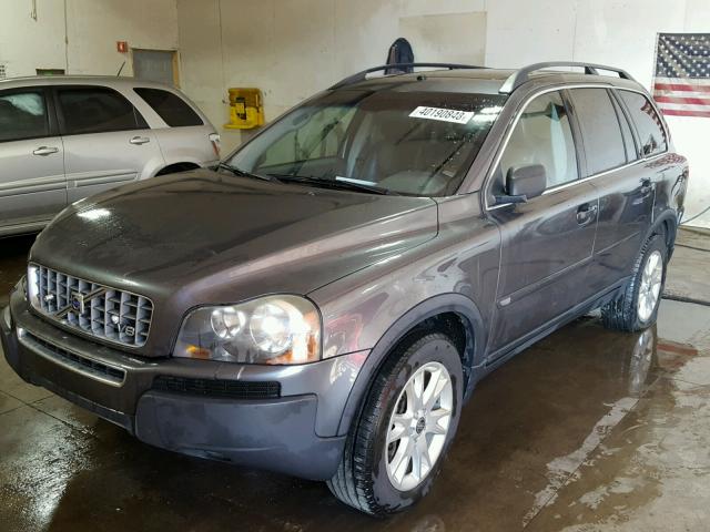 YV1CZ852751218654 - 2005 VOLVO XC90 V8 GRAY photo 2