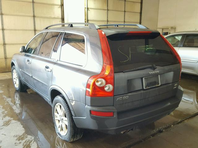 YV1CZ852751218654 - 2005 VOLVO XC90 V8 GRAY photo 3