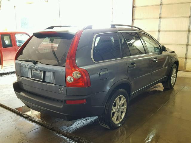 YV1CZ852751218654 - 2005 VOLVO XC90 V8 GRAY photo 4