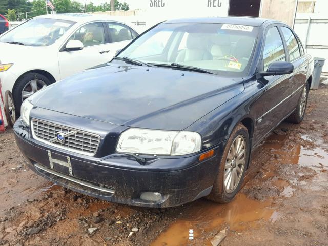 YV1TH592861432985 - 2006 VOLVO S80 2.5T BLUE photo 2