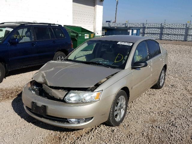 1G8AL52F24Z188977 - 2004 SATURN ION LEVEL GOLD photo 2