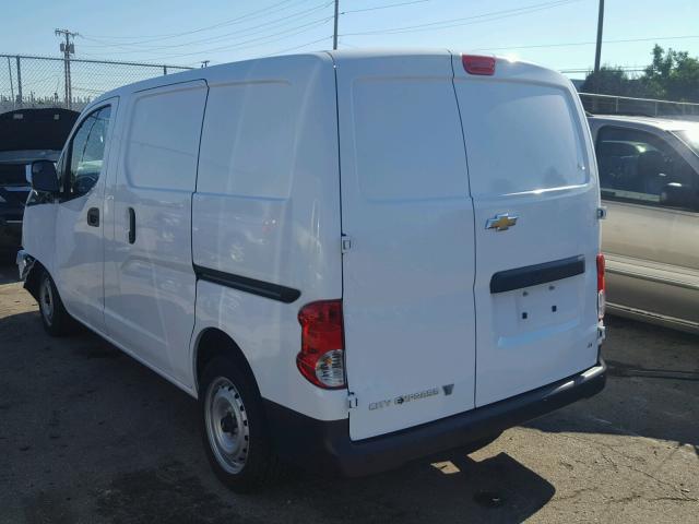 3N63M0ZN1HK719419 - 2017 CHEVROLET CITY EXPRE WHITE photo 3