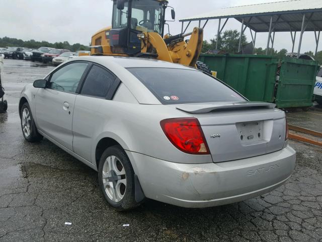 1G8AW12F54Z139966 - 2004 SATURN ION LEVEL SILVER photo 3