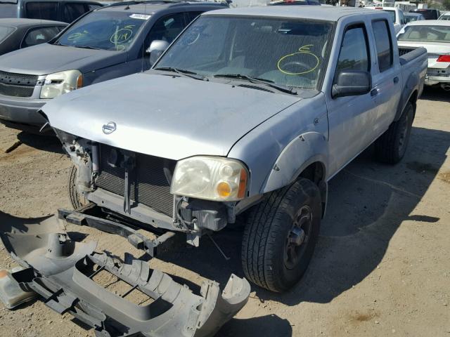 1N6ED27T93C425240 - 2003 NISSAN FRONTIER C SILVER photo 2