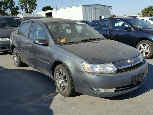 1G8AL54FX4Z173642 - 2004 SATURN ION LEVEL CHARCOAL photo 1