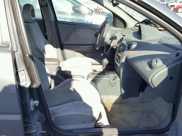 1G8AL54FX4Z173642 - 2004 SATURN ION LEVEL CHARCOAL photo 5