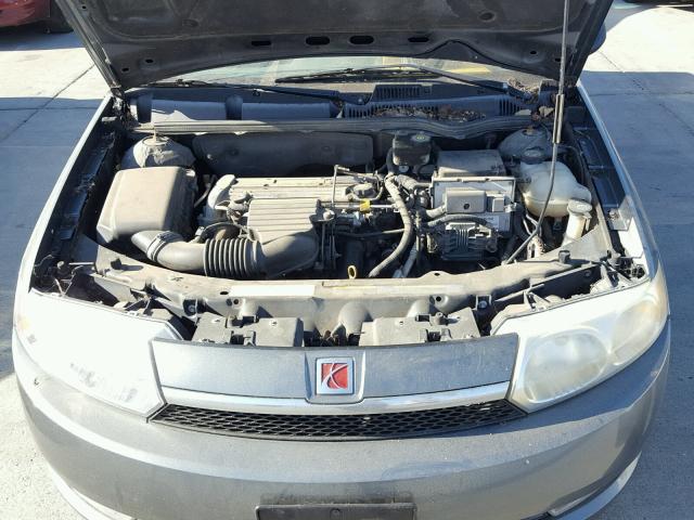 1G8AL54FX4Z173642 - 2004 SATURN ION LEVEL CHARCOAL photo 7