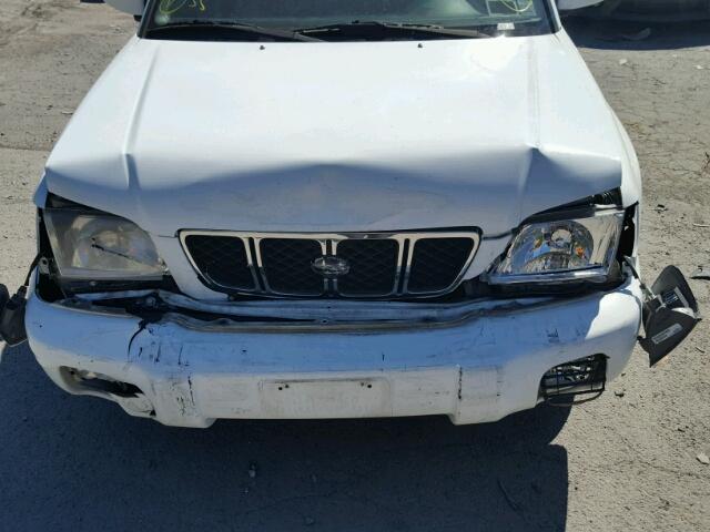 JF1SF65611H718852 - 2001 SUBARU FORESTER S WHITE photo 7