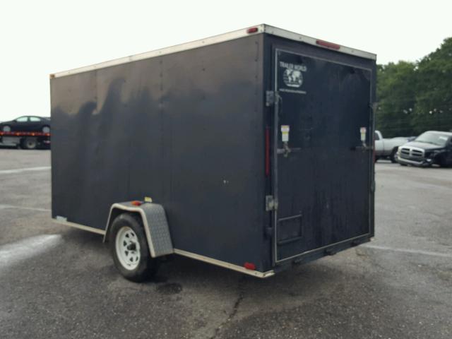 57BVN6123E1514255 - 2014 CARGO TRAILER BLACK photo 3